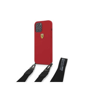 قاب اورجینال سیلیکونی CG Mobile SILICONE Case FERRARI Iphone 12mini