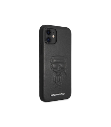 قاب چرمی آیفون 12 مینی کارل برجسته CG Mobile iphone 12 mini Karl Lagerfeld Leather Case