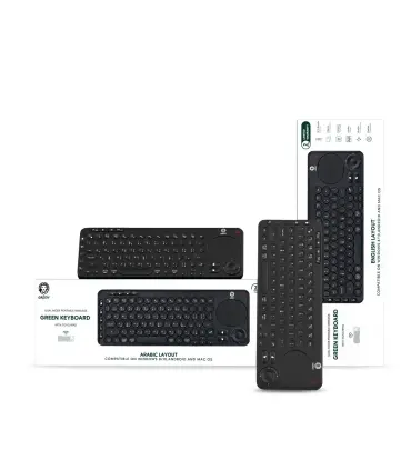 کیبورد گرین بلوتوث Green Lion Dual Mode Portable Wireless Bluetooth Keyboard