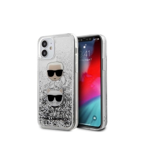 قاب آکواریومی آیفون 12 مینی کارل و گربه CG Mobile iphone 12 mini Karl Lagerfeld Aquarium Case