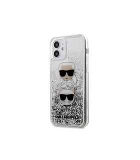 قاب آکواریومی آیفون 12 مینی کارل و گربه CG Mobile iphone 12 mini Karl Lagerfeld Aquarium Case