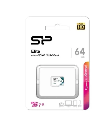 رم میکرو 64گیگ سیلیکون پاور Silicon Power Elite U1 C10 100MB/s