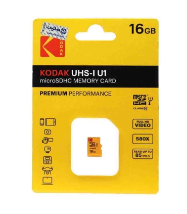 رم میکرو اس دی 16 گیگ کداک Kodak micro SD UHS-I U1