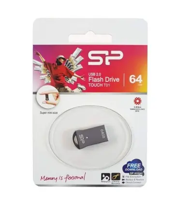 فلش 64 گیگ سیلیکون پاور Silicon Power T01