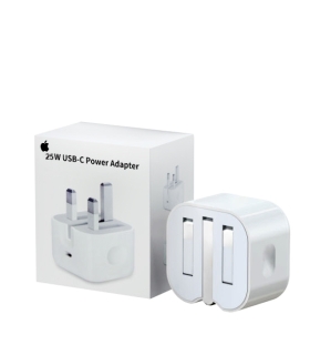 شارژر 25 وات اورجینال اپل Apple 25W 3pin Power Adapter