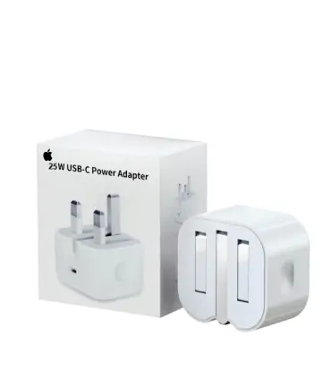 شارژر 25 وات اورجینال اپل Apple 25W 3pin Power Adapter