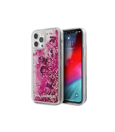 قاب آکواریومی آیفون 12 و 12 پرو کارل و گربه متحرک CG Mobile iphone 12/12 Pro Karl Lagerfeld Aquarium Case