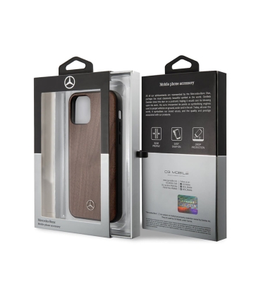 قاب چوبی آیفون 12 و 12 پرو مرسدس بنز CG Mobile iphone 12/12 Pro Mercedes-Benz Wood Case