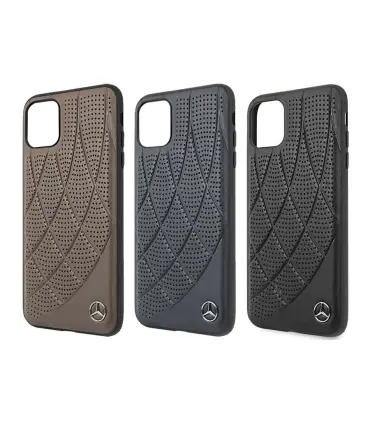 قاب ایفون 12 پرو چرمی بنز Leather Case BENZ iphone 12/12 Pro|قاب ایفون 12 پرو قاب اصل بنزایفون 12 پرو&nbsp; CG MOBILE زیبای و جذابیت کلاسیک مقاومت بالا در ضربات احتمالی تهیه شده از مواد درجه یک کمپانی معروف CG MOBILE&nbsp; لوگوی بنز طراحی بی نظیر و شیک این محصول دارای مجوز رسمی بنز CG Mobile است