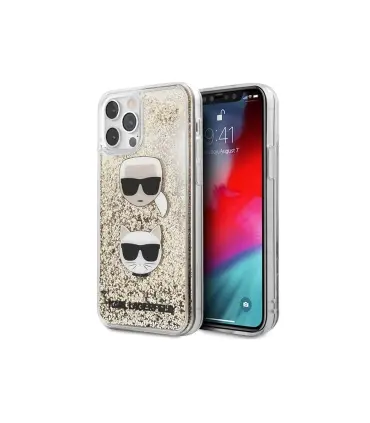 قاب آکواریومی آیفون 12 و 12 پرو کارل و گربه CG Mobile iphone 12/12 Pro Karl Lagerfeld Aquarium Case