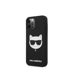 قاب سیلیکونی آیفون 12 و 12 پرو طرح گربه کارل CG Mobile iphone 12/12 Pro Karl Lagerfeld Silicone Case