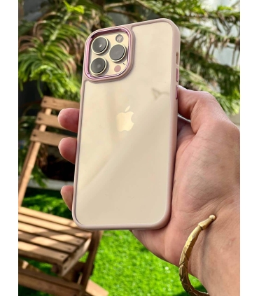 قاب پشت شفاف crystal case آیفون iPhone 13 Pro Max