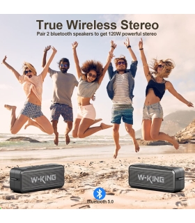 اسپیکر بلوتوث دبلیو کینگ W-King S27 Portable Wireless Speaker