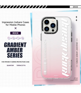 گارد اصلی ROCK آیفون 13 پرو مکس مدل Gradient Amber