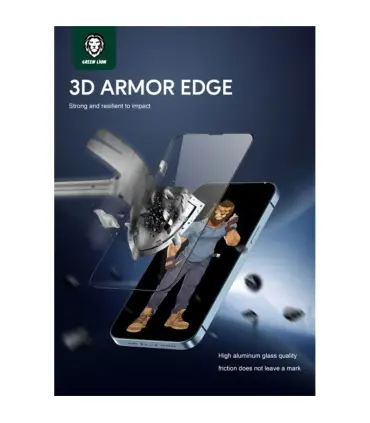 گلس محافظ شفاف iPhone 13 Pro/13 مدل Green 3D ARMOR EDGE Glass