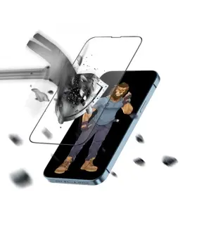 گلس محافظ شفاف iPhone 13 Pro Max مدل Green 3D ARMOR EDGE Glass