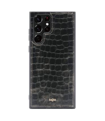 قاب چرمی  Case Kajsa Collection Pattern Samsung S22 Ultra