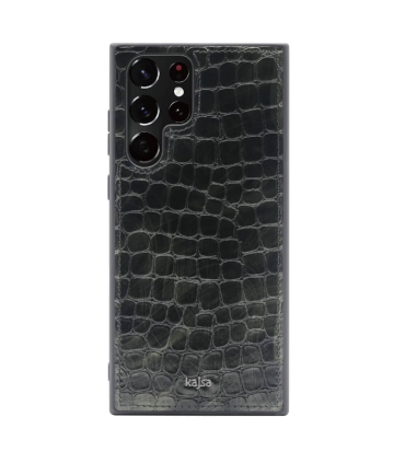 قاب چرمی  Case Kajsa Collection Pattern Samsung S22 Ultra