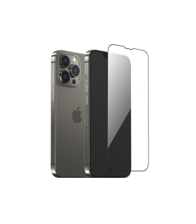 گلس انتی بدون حاشیه Blueo Full Cover Tempered Glass for iPhone 13 Pro/13