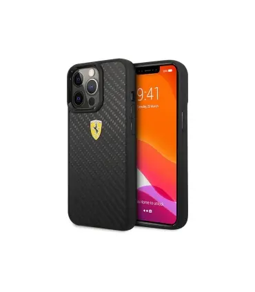 قاب اورجینال کربنی CG Mobile Carbon Case Ferrari Iphone 13