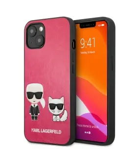 قاب اورجینال چرمی CG Mobile Leather Case KARL Iphone 13