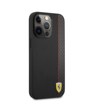 قاب اورجینال چرمی CG Mobile Leather Case Ferrari Iphone 13pro Max