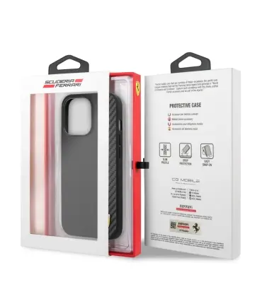قاب اورجینال چرمی CG Mobile Leather Case Ferrari Iphone 13pro Max
