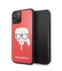 قاب پشت گلس آیفون 11 پرو مگس طرح گربه کارل CG Mobile iphone 11 Pro Max Karl Lagerfeld Case