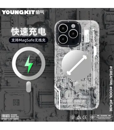 کاور مکسیف دار YOUNGKIT Technology MagSafe Iphone 13Pro Max