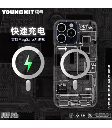 کاور مکسیف دار YOUNGKIT Technology MagSafe Iphone 13Pro Max