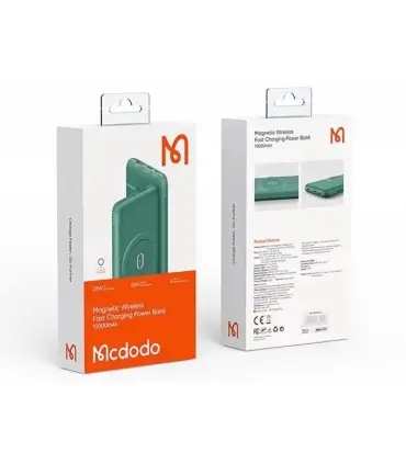 پاوربانک وایرلس مگ سیف دار مک دودو مدل Mcdodo MC-5590 ظرفیت 10000 میلی آمپر به همراه کابل شارژ