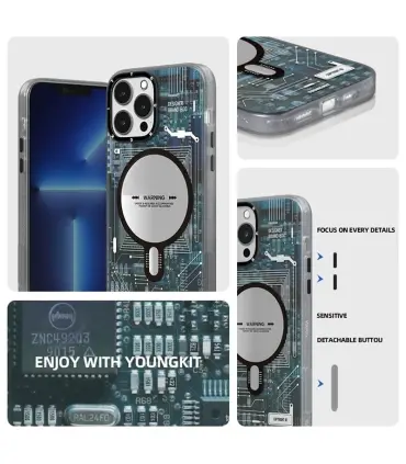 قاب مگسیف دار یانگ کیت iPhone 13 Pro Youngkit Technology Series