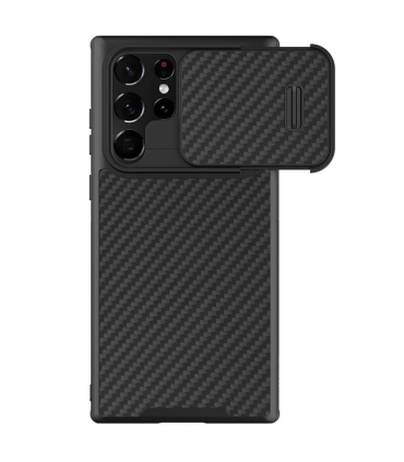 قاب کربنی نیلکین  Nillkin Synethic fiber S case carbon fiber case for Samsung Galaxy S22 Ultra