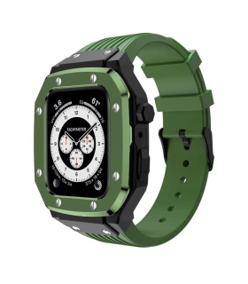 بند و کاور لاکچری اپل واچ Case apple watch 45/44mm Luxury