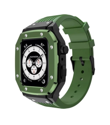 بند و کاور لاکچری اپل واچ Case apple watch 45/44mm Luxury