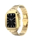 بند و کاور لاکچری فلزی اپل واچ Case apple watch 45/44mm Luxury