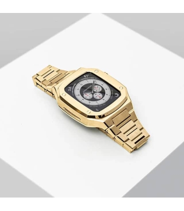 بند و کاور لاکچری فلزی اپل واچ Case apple watch 45/44mm Luxury