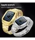 بند و کاور لاکچری فلزی اپل واچ Case apple watch 45/44mm Luxury