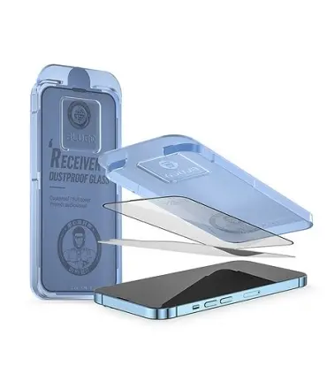 گلس قالب دار Blueo Receiver Dustproof HD Tempered Glass for iPhone 13 Pro Max