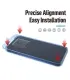 گلس قالب دار Blueo Receiver Dustproof HD Tempered Glass for iPhone 13 Pro/13