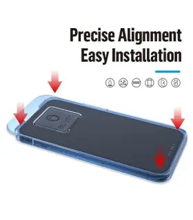 گلس قالب دار Blueo Receiver Dustproof HD Tempered Glass for iPhone 13 Pro/13