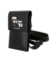 کیف چرمی رودوشی کارل گربه و ادم Karl Lagerfeld Wallet
