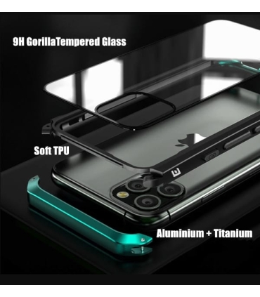 کاور المنت کيس کریستال مدل SOLACE مناسب براي گوشي موبايل آيفون iphone 11pro Max