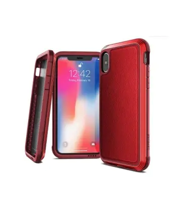 قاب ایکس دوریا طرح چرم آیفون X-Doria Defense Lux Case iPhone XS Max