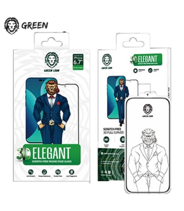 گلس فول iPhone 14 Pro Max گرین لاین Green Lion Elegant Scratch Glass