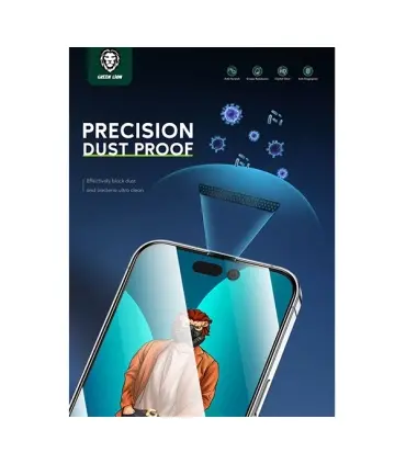 گلس توری دار iPhone 14 Pro گرین لاین Green Lion Desert Round Edge Glass