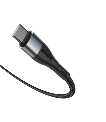 کابل مگنتی تایپ سی به لایتنینگ  بیسوس Baseus Zinc Magnetic Type-C to iP PD 20W Cable 2m