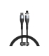 کابل مگنتی تایپ سی به لایتنینگ  بیسوس Baseus Zinc Magnetic Type-C to iP PD 20W Cable 2m