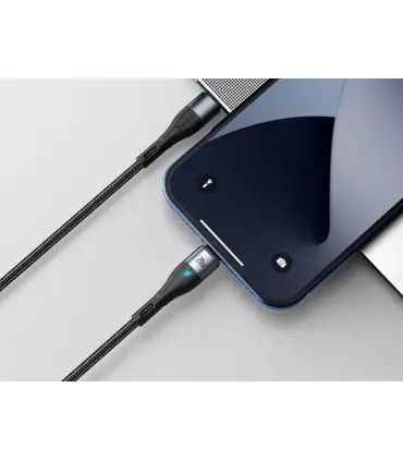 کابل مگنتی تایپ سی به لایتنینگ بیسوس Baseus Zinc Magnetic Type-C to iP PD 20W Cable 1m