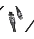 کابل مگنتی تایپ سی به لایتنینگ بیسوس Baseus Zinc Magnetic Type-C to iP PD 20W Cable 1m